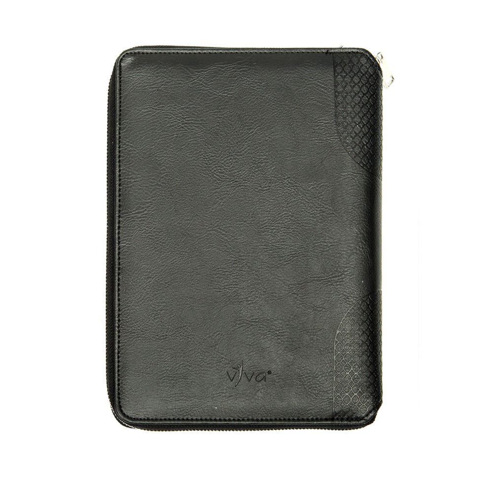 Personalised Sterling Organizer Ring Binder Notebook with Water Resistant Cover & Secure Zipper - (Free Name Personalisation) - No COD
