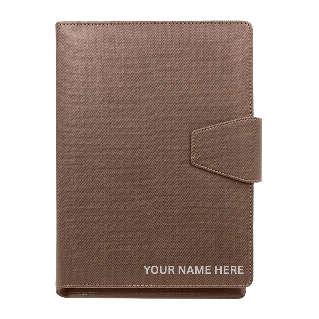 Personalised Ergon - Smart Charging 5000 mAh Powerbank Notebook - (Free Name Personalisation) - No COD