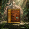 Pirates Red Copper Eternal Guardian – Knight’s Legacy 3D Embossed Vintage Leather Journal Notebook with with Rose Gold Diamond Ball Pen (Limited Edition)