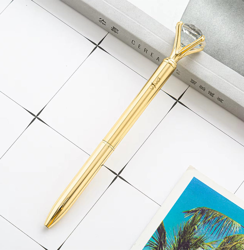 Eternal Radiance – Sun Tree 3D Embossed Vintage Leather Journal Notebook with Golden Diamond Ball Pen (Limited Edition)