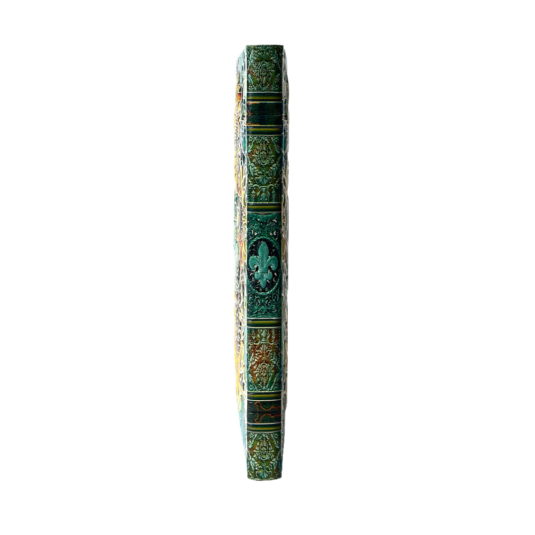 Radiant Bloom – Colorful Sunflower & Butterfly 3D Embossed Vintage Leather Journal Notebook with Golden Diamond Ball Pen (Limited Edition)