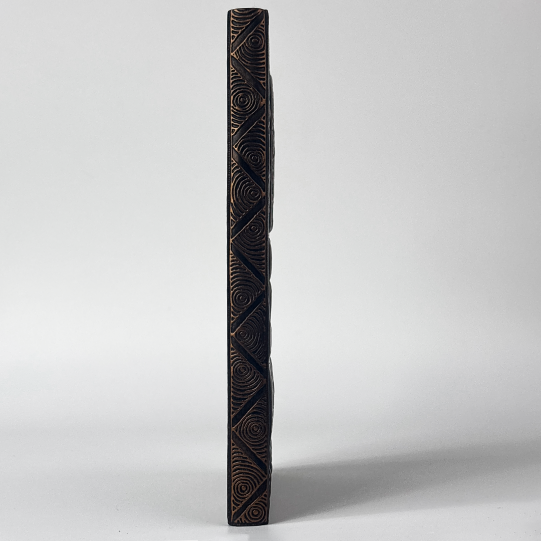 ChronoSoul – Time Machine 3D Embossed Vintage Leather Journal Notebook with Golden Diamond Ball Pen (Limited Edition)