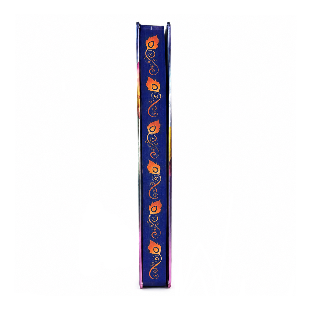 Cute Krishna UV Printed 3D Embossed Illustrated Journal Notebook (Limited Edition)