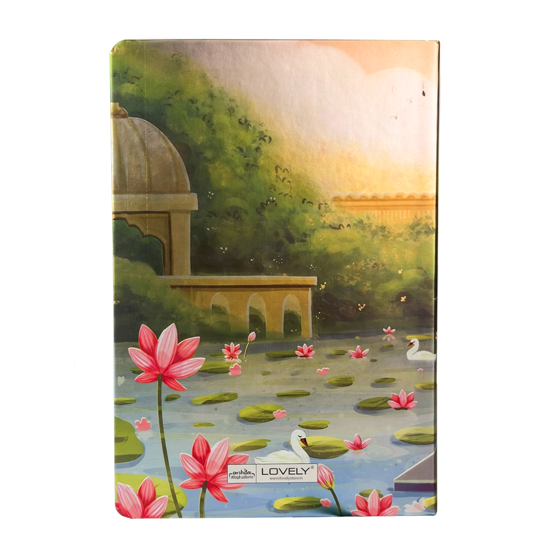 Shree Ram Darbar UV Printed 3D Embossed Illustrated Journal Notebook (Limited Edition)
