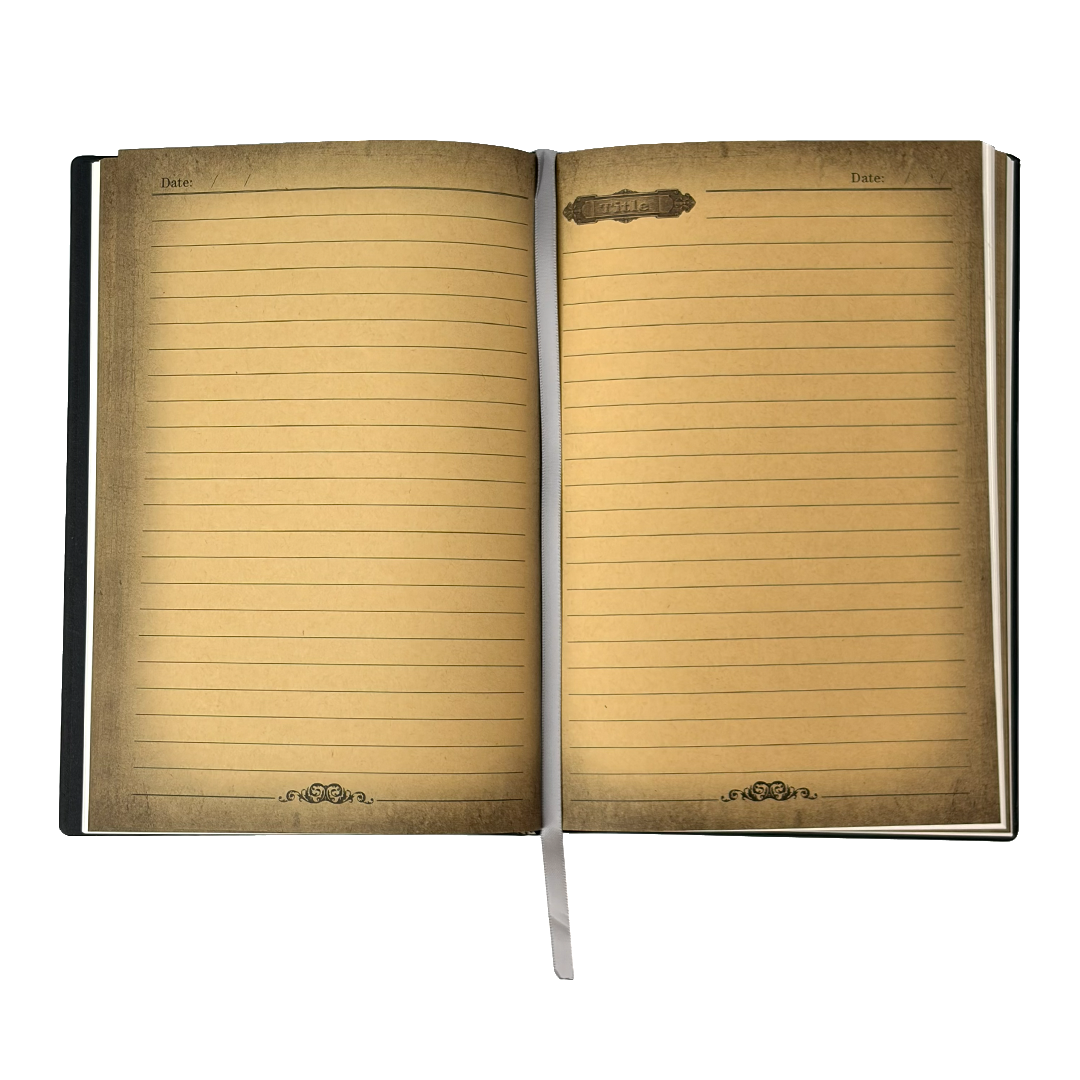 ChronoSoul – Time Machine Silver 3D Embossed Vintage Leather Journal Notebook with Golden Diamond Ball Pen (Limited Edition)
