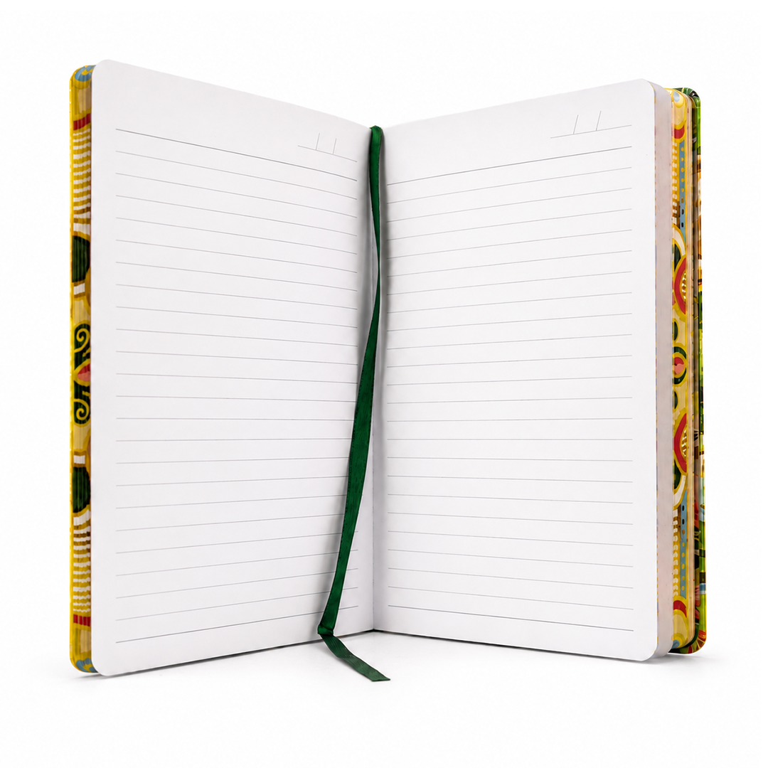 Shree Ram Darbar UV Printed 3D Embossed Illustrated Journal Notebook (Limited Edition)