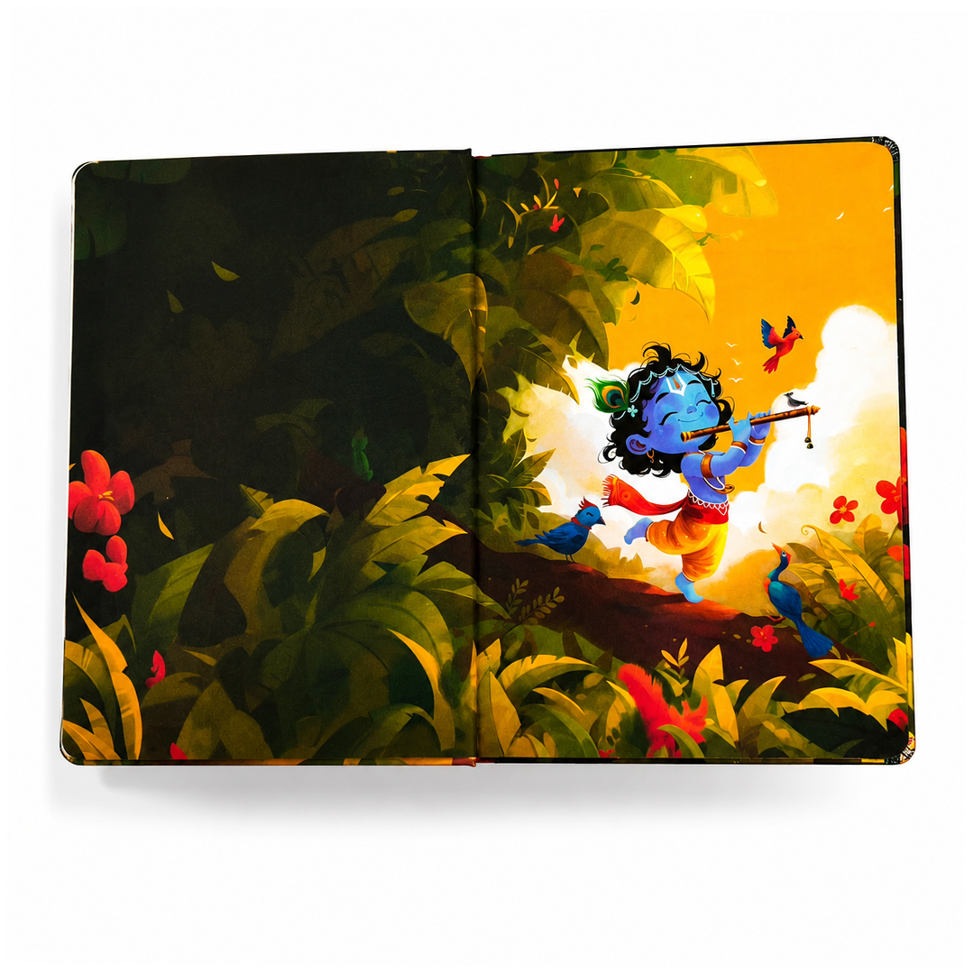 Kanha UV Printed 3D Embossed Illustrated 256 Pages Ruled Journal Notebook (Limited Edition) (Copy)