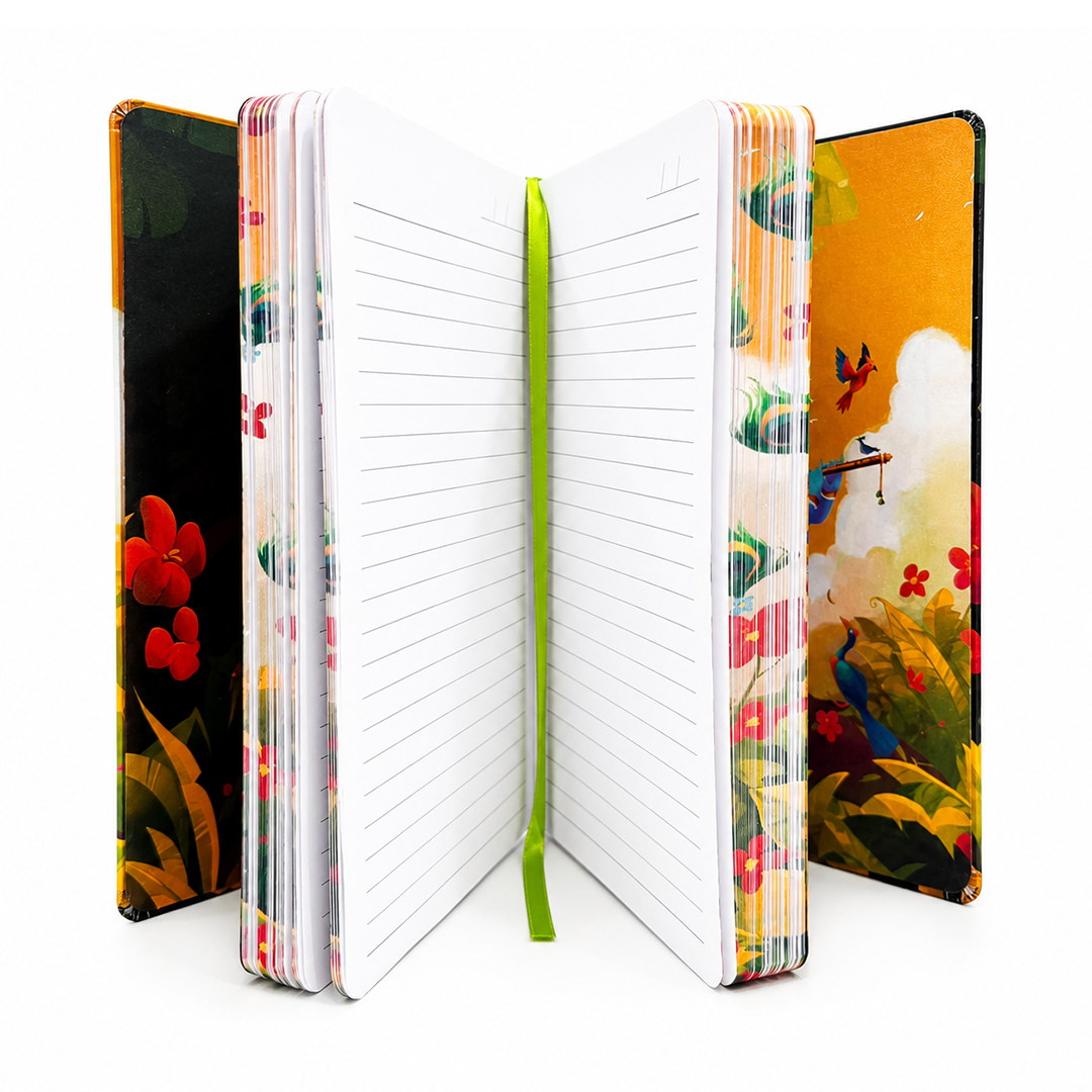 Kanha UV Printed 3D Embossed Illustrated 256 Pages Ruled Journal Notebook (Limited Edition) (Copy)