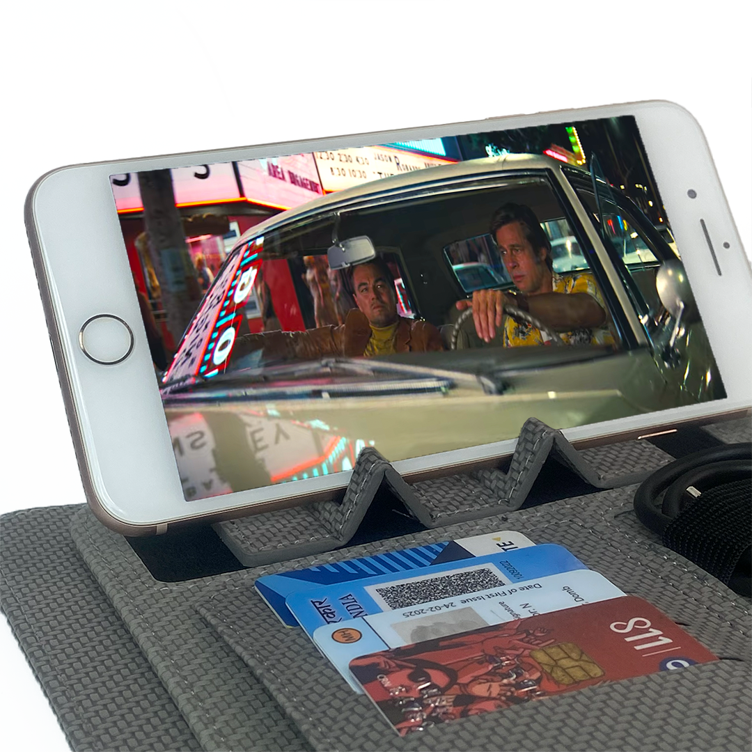 Sparq Smart – Wireless Charging Powerbank Ringbinder Notebook - Grey