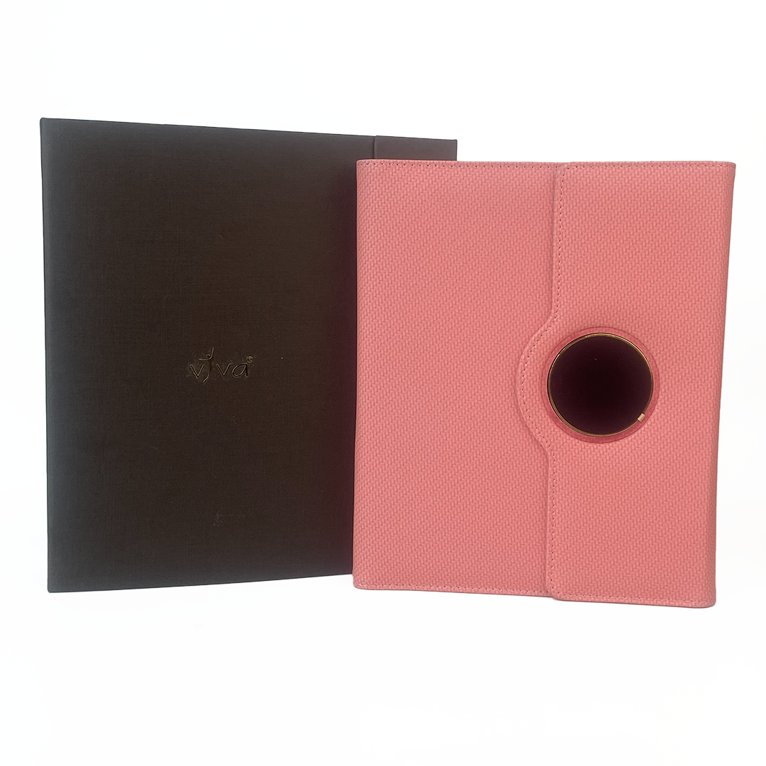 Sparq Smart – Wireless Charging Powerbank Ringbinder Notebook - Pink