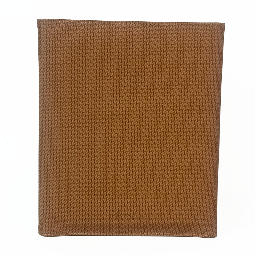 Sparq Smart – Wireless Charging Powerbank Ringbinder Notebook - Tan
