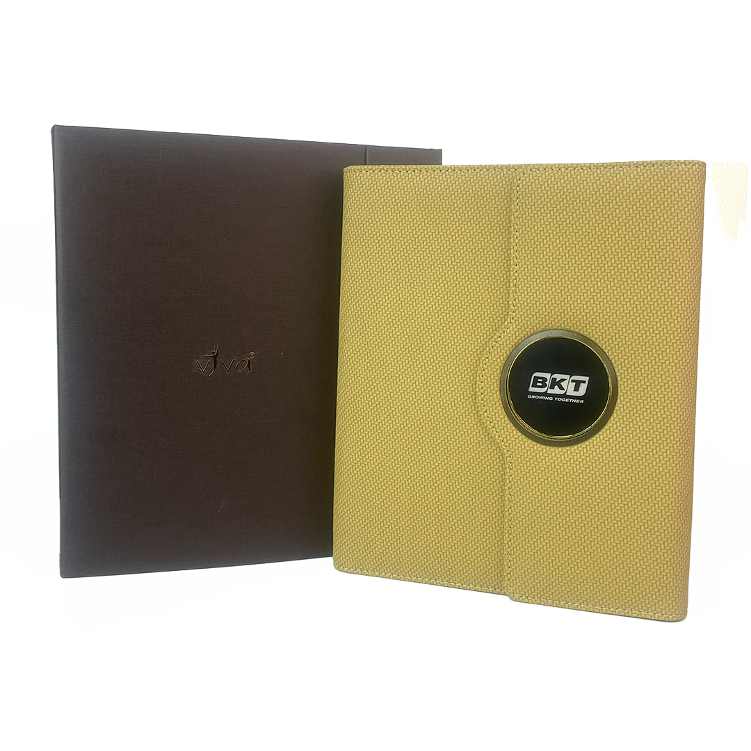 Sparq Smart – Wireless Charging Powerbank Ringbinder Notebook - Beige