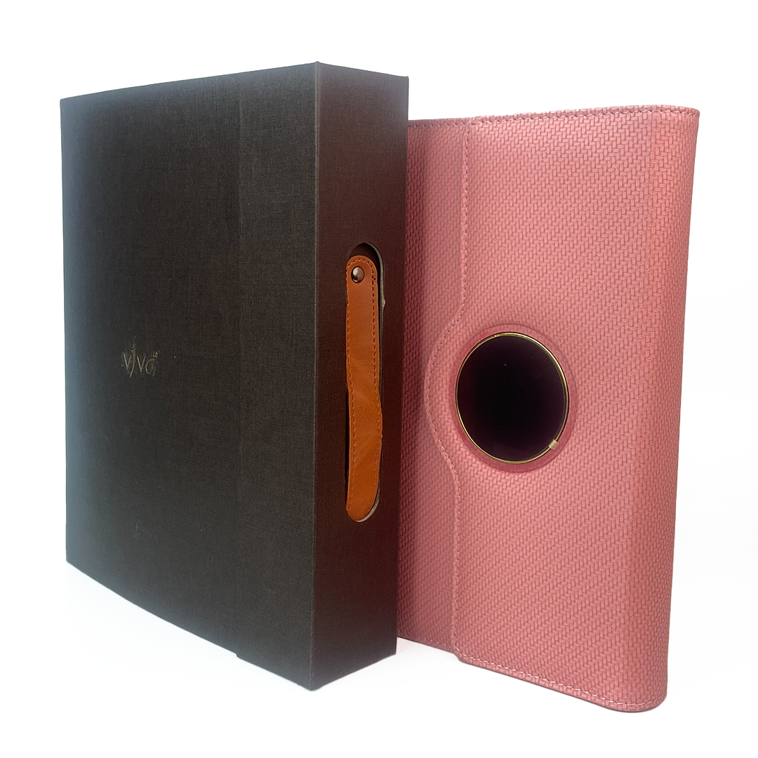 Sparq Smart – Wireless Charging Powerbank Ringbinder Notebook - Pink