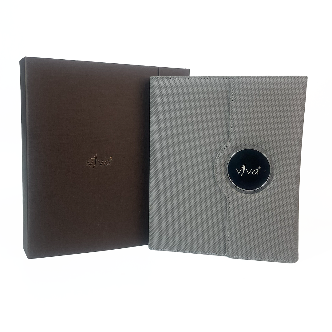 Sparq Smart – Wireless Charging Powerbank Ringbinder Notebook - Grey