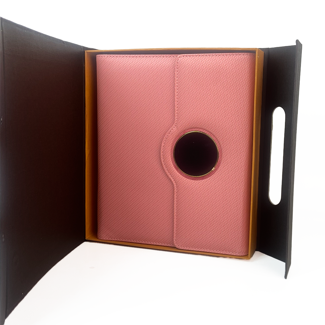 Sparq Smart – Wireless Charging Powerbank Ringbinder Notebook - Pink