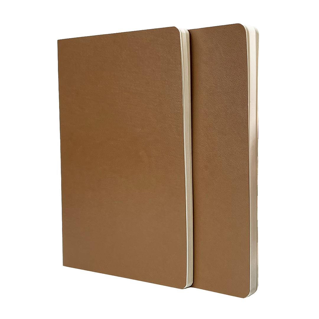 Next Gen - Smart Wireless Charging 8000 mAh Powerbank Notebook with 16 GB Pendrive - (Free Name Personalisation) - Tan