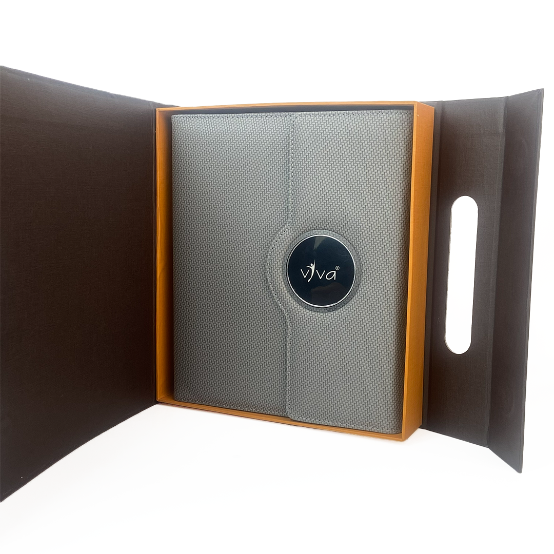 Sparq Smart – Wireless Charging Powerbank Ringbinder Notebook - Grey