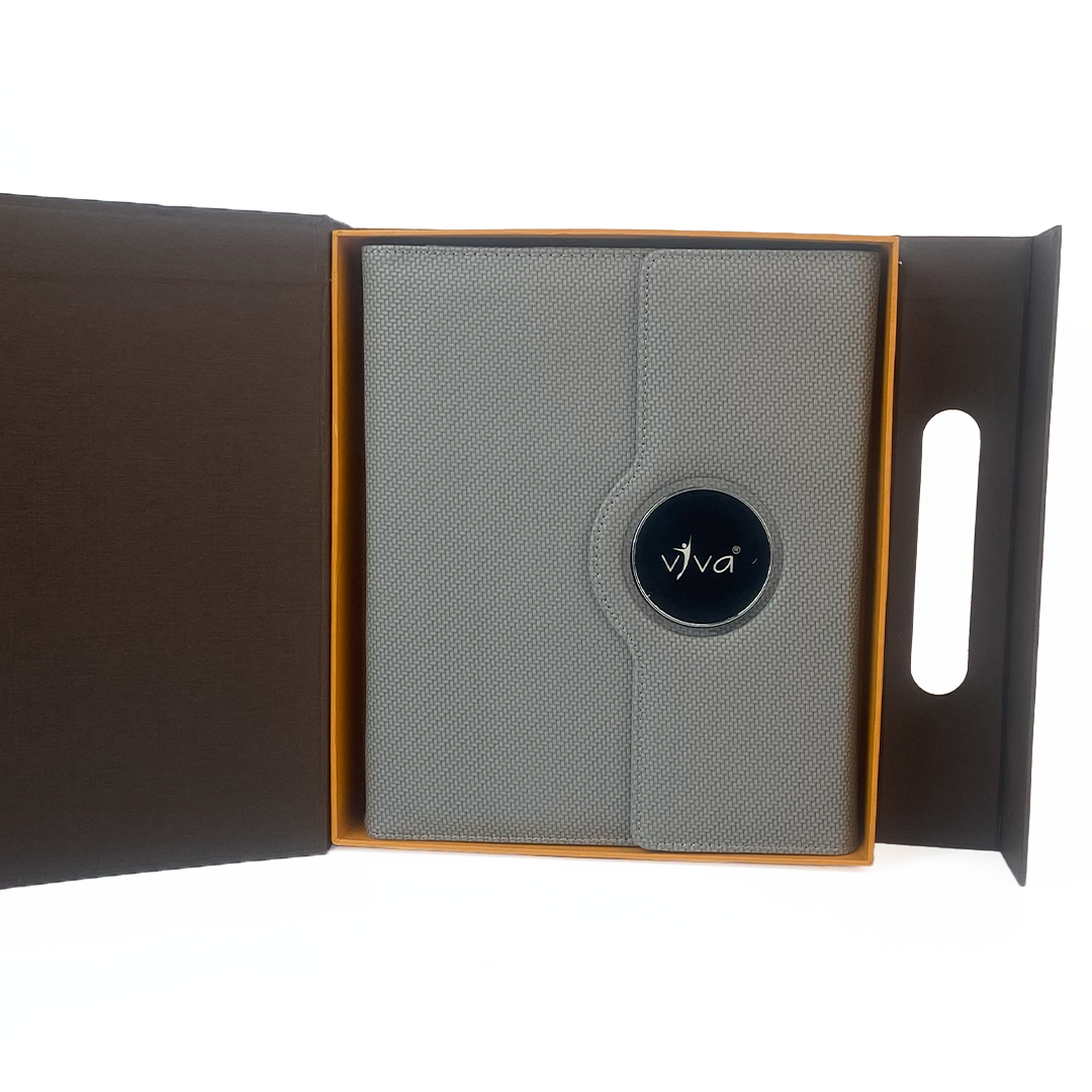 Sparq Smart – Wireless Charging Powerbank Ringbinder Notebook - Grey
