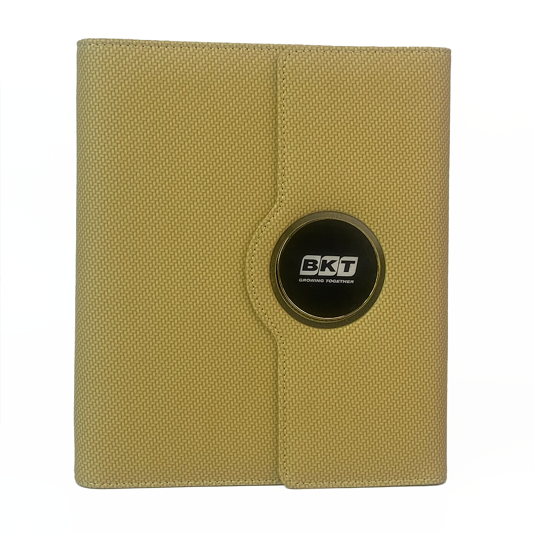 Sparq Smart – Wireless Charging Powerbank Ringbinder Notebook - Beige