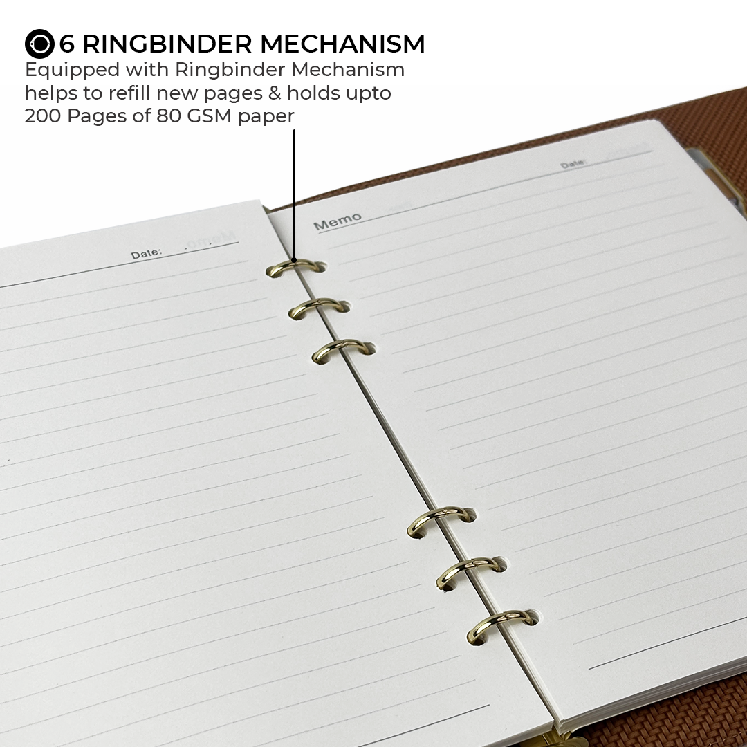 Sparq Smart Wireless Charging 8000 mAh Powerbank Notebook (Free Name Personalisation) - Burgundy