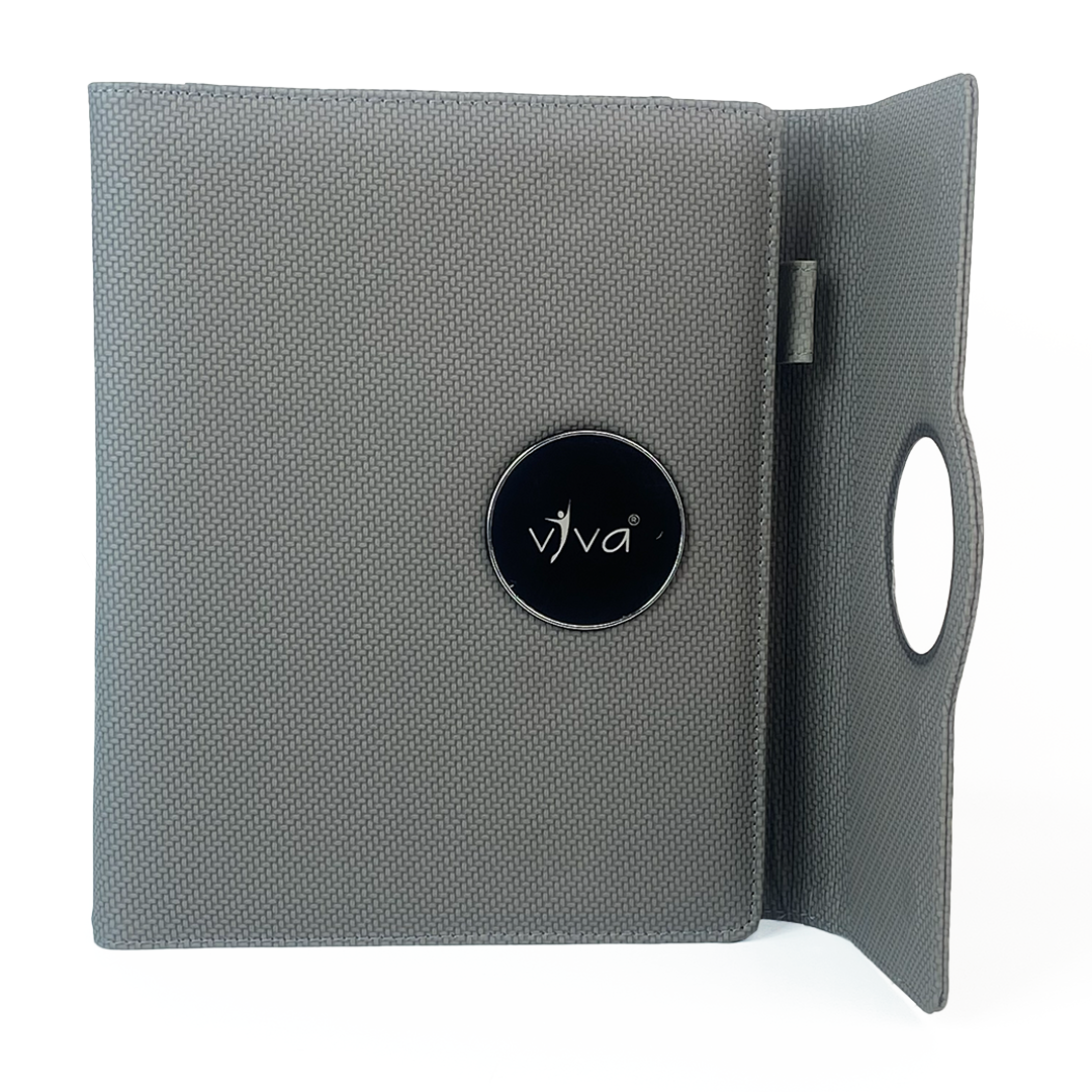 Sparq Smart – Wireless Charging Powerbank Ringbinder Notebook - Grey