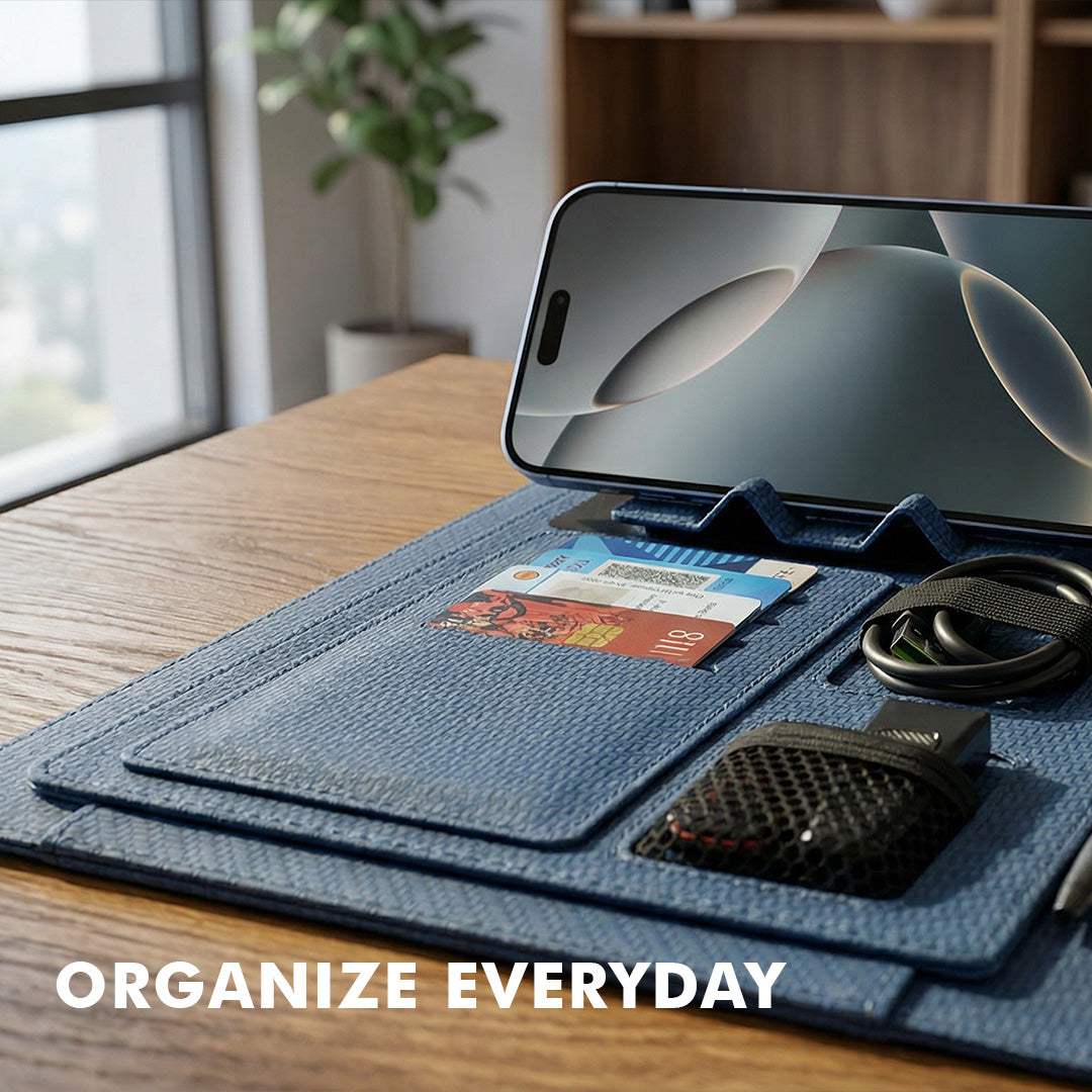 Sparq Smart Wireless Charging 8000 mAh Powerbank Notebook (Free Name Personalisation) - Grey