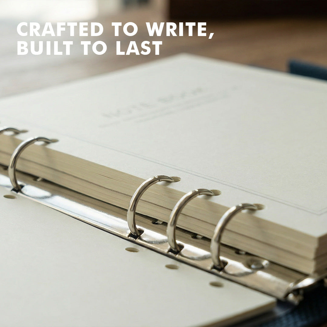 Sparq Smart Wireless Charging 8000 mAh Powerbank Notebook (Free Name Personalisation) - Grey