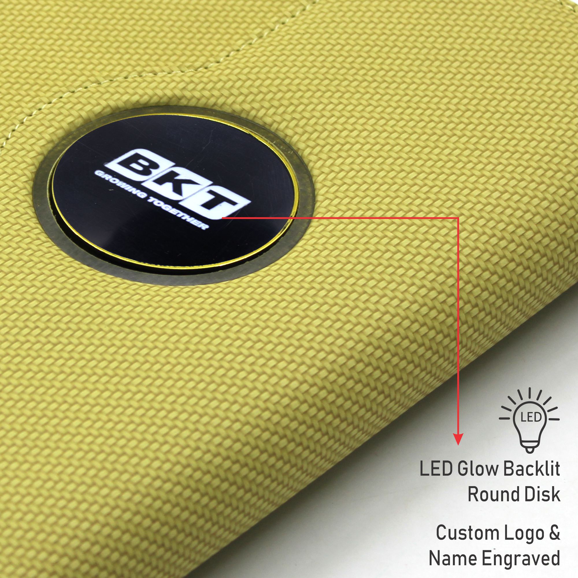 Sparq Smart Wireless Charging 8000 mAh Powerbank Notebook (Free Name Personalisation) - Beige