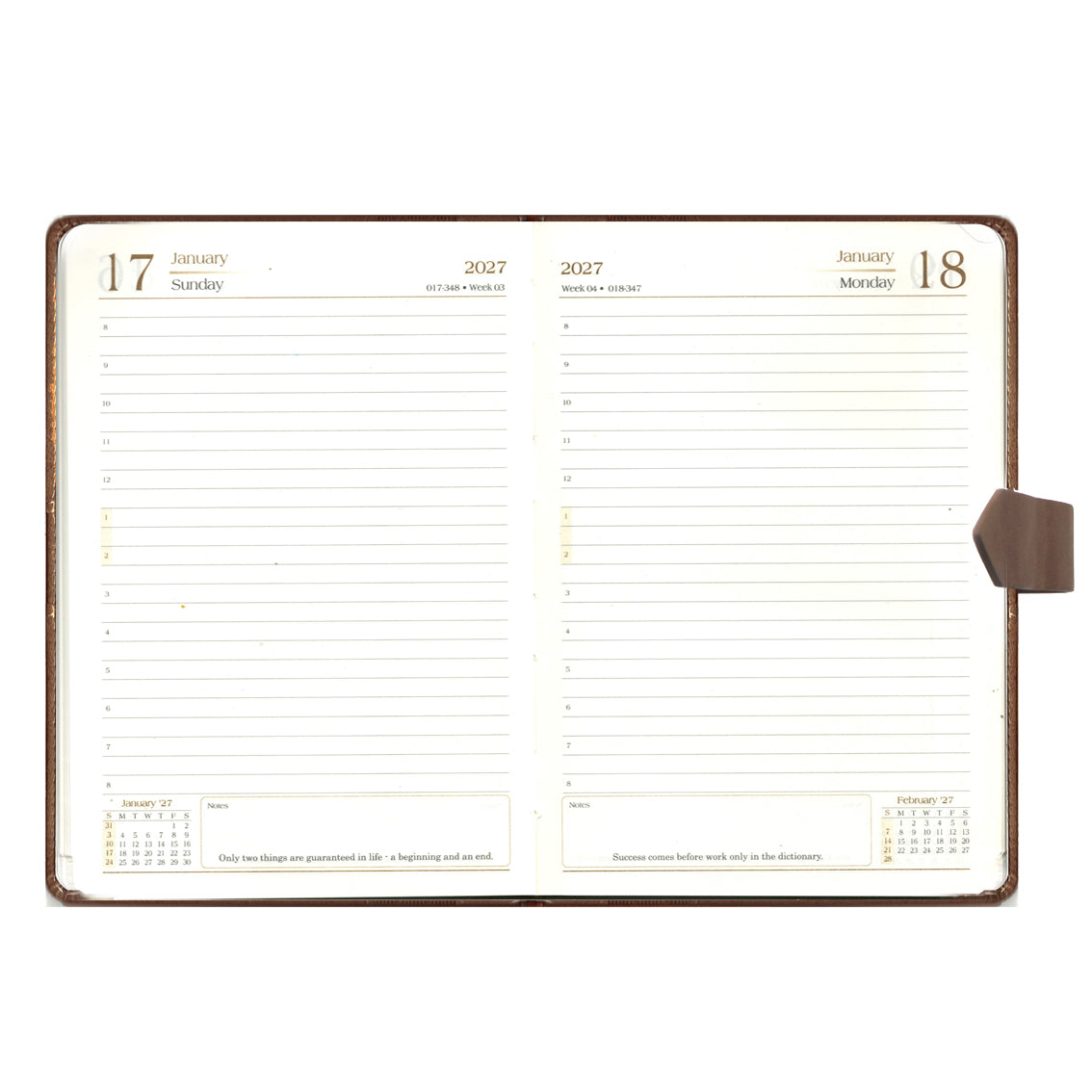 ORION - A5 DATED DIARY 2027
