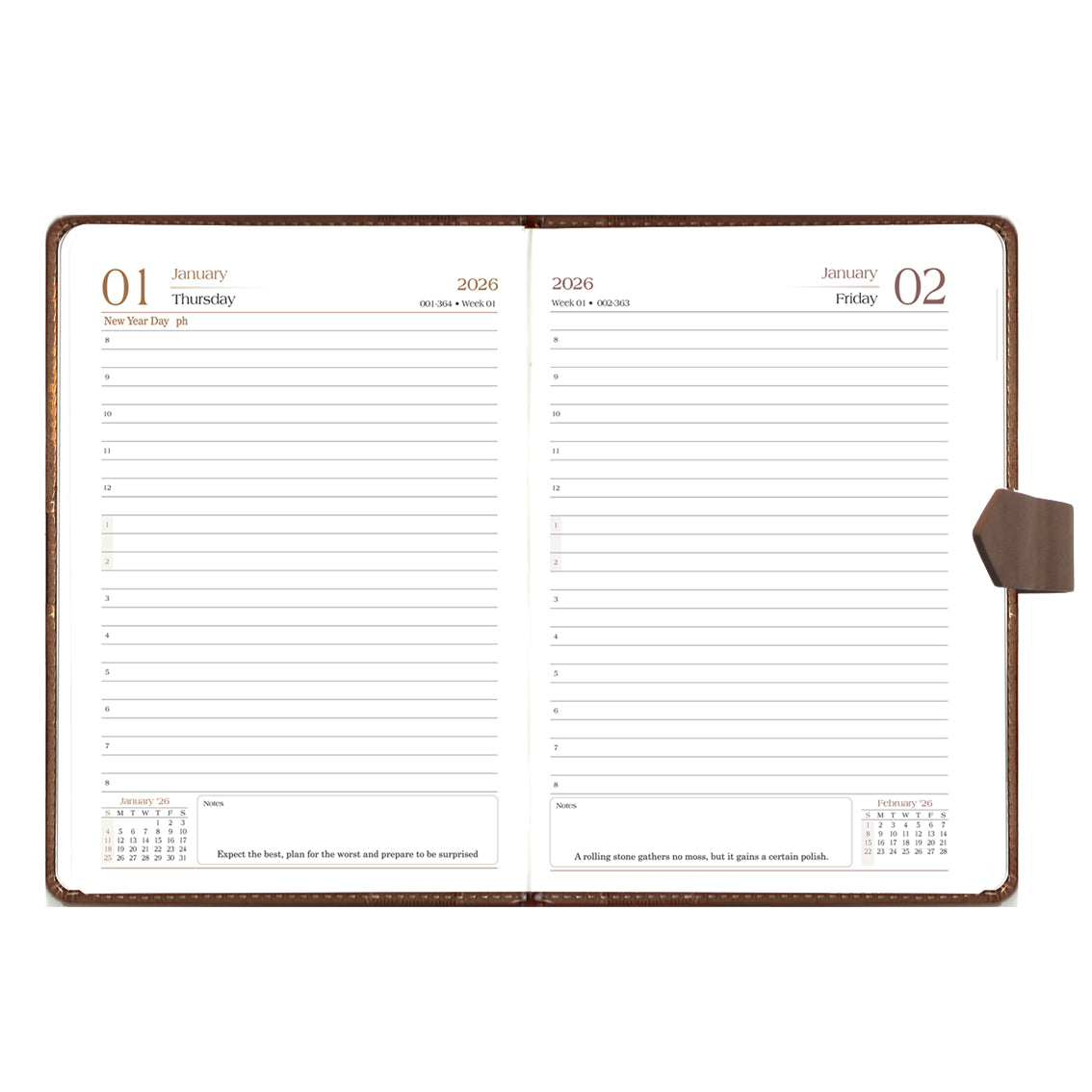 ORION - A5 DATED DIARY 2026