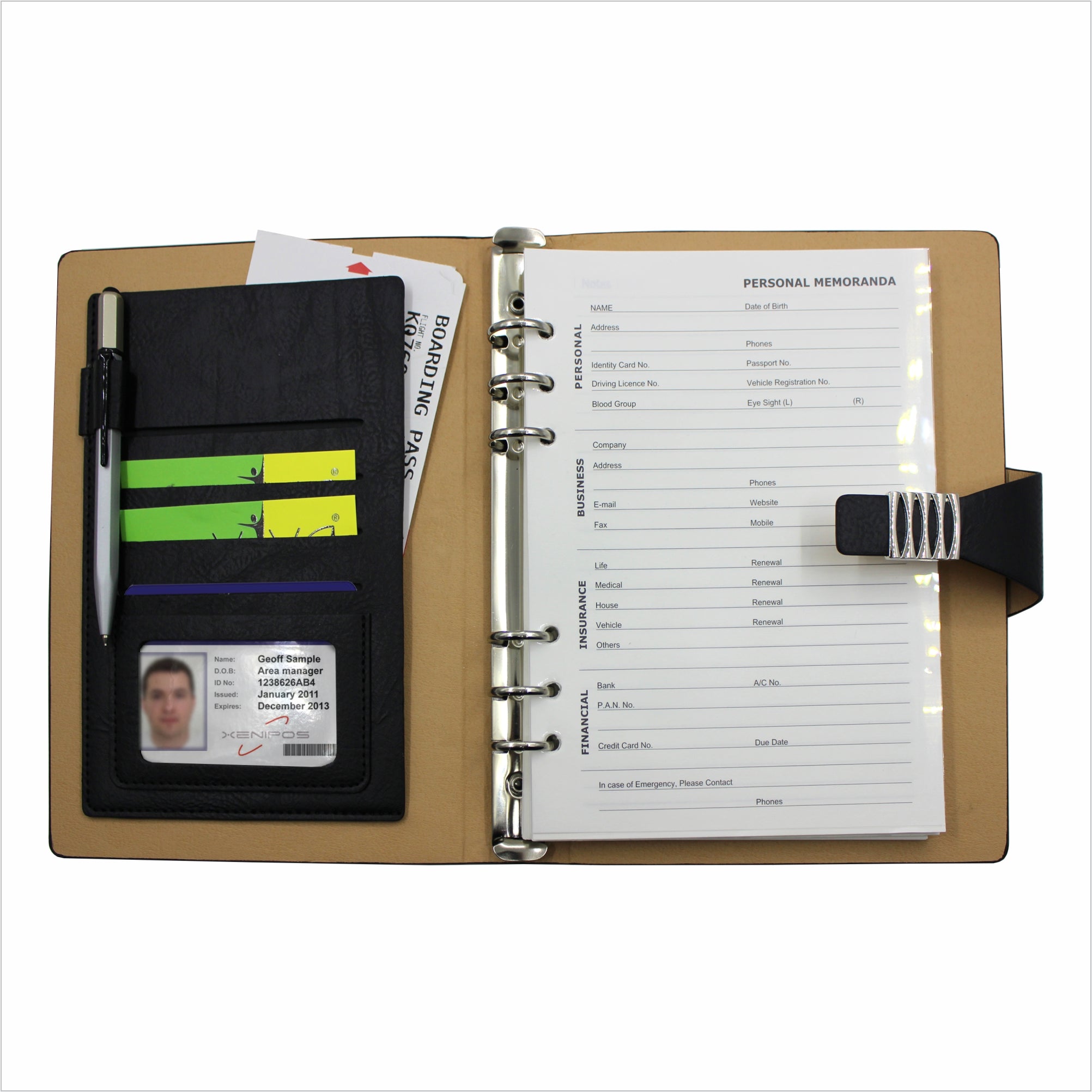 AURA - B5 RINGBINDER NOTEBOOK