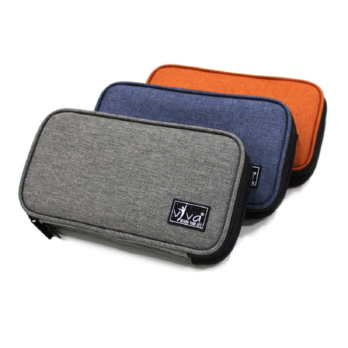 UT-1007 Oval Large Twin Rectangle Shape Utility Pouch