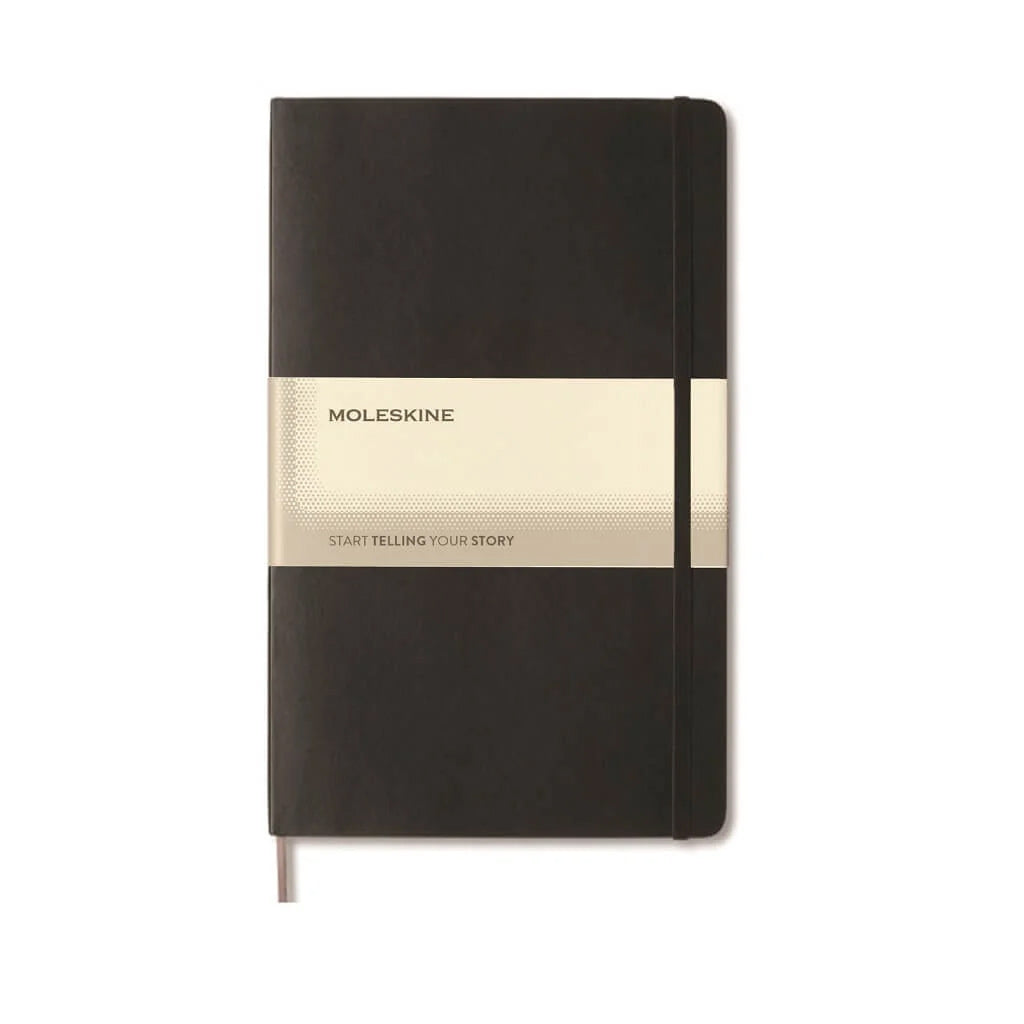 Moleskine Notebook (Hard Cover) – A5 Large Black