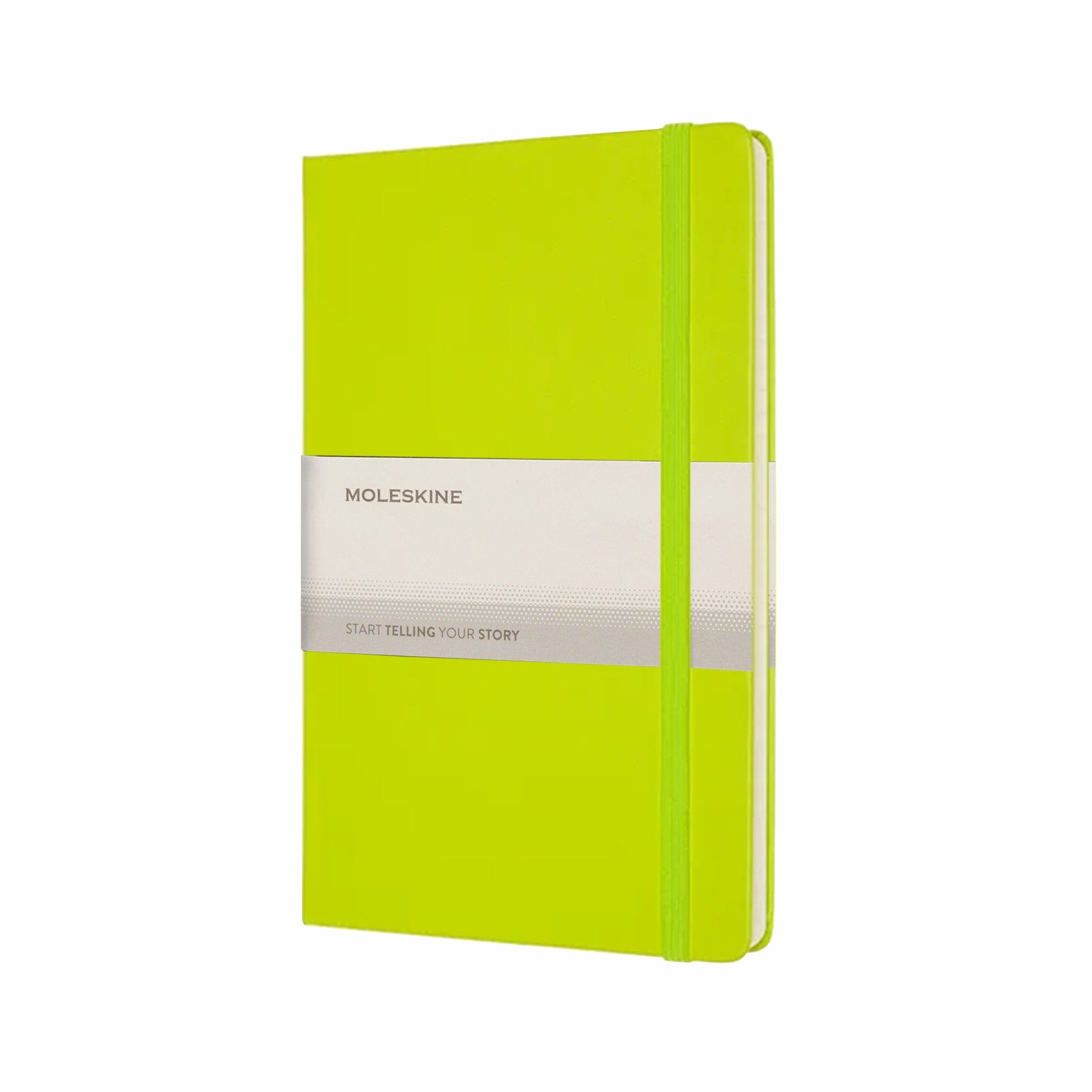 Moleskine Notebook (Hard Cover) – A5 Large Lemon Green