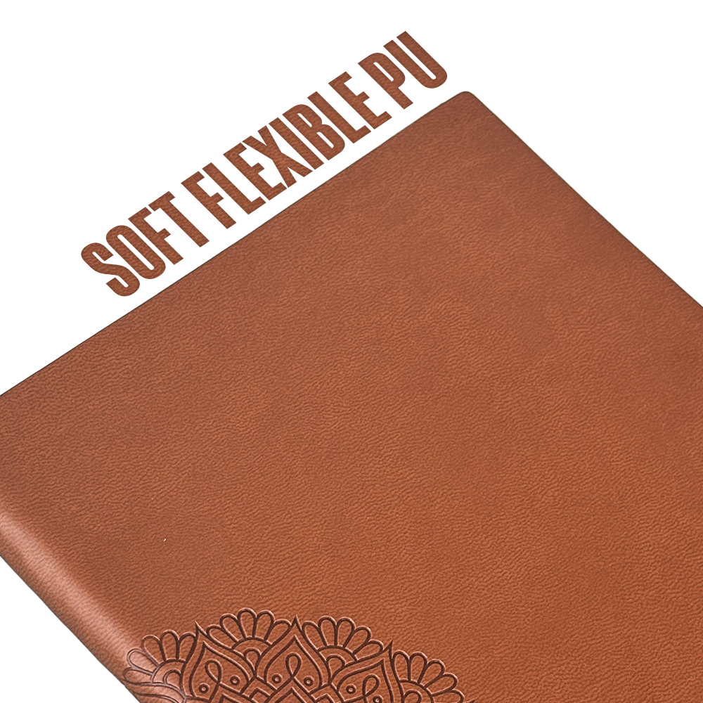 Mandala Design Leather A5 Journal Notebook - Premium Journal Notebook - Viva Diaries 