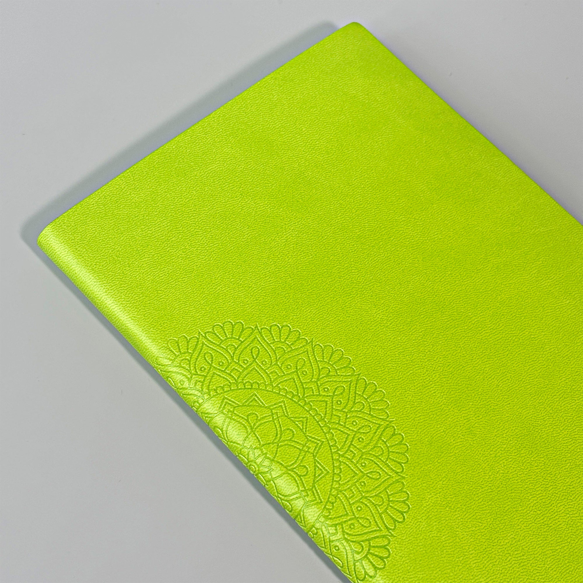 Mandala Design Leather A5 Journal Notebook - Premium Journal Notebook - Viva Diaries 