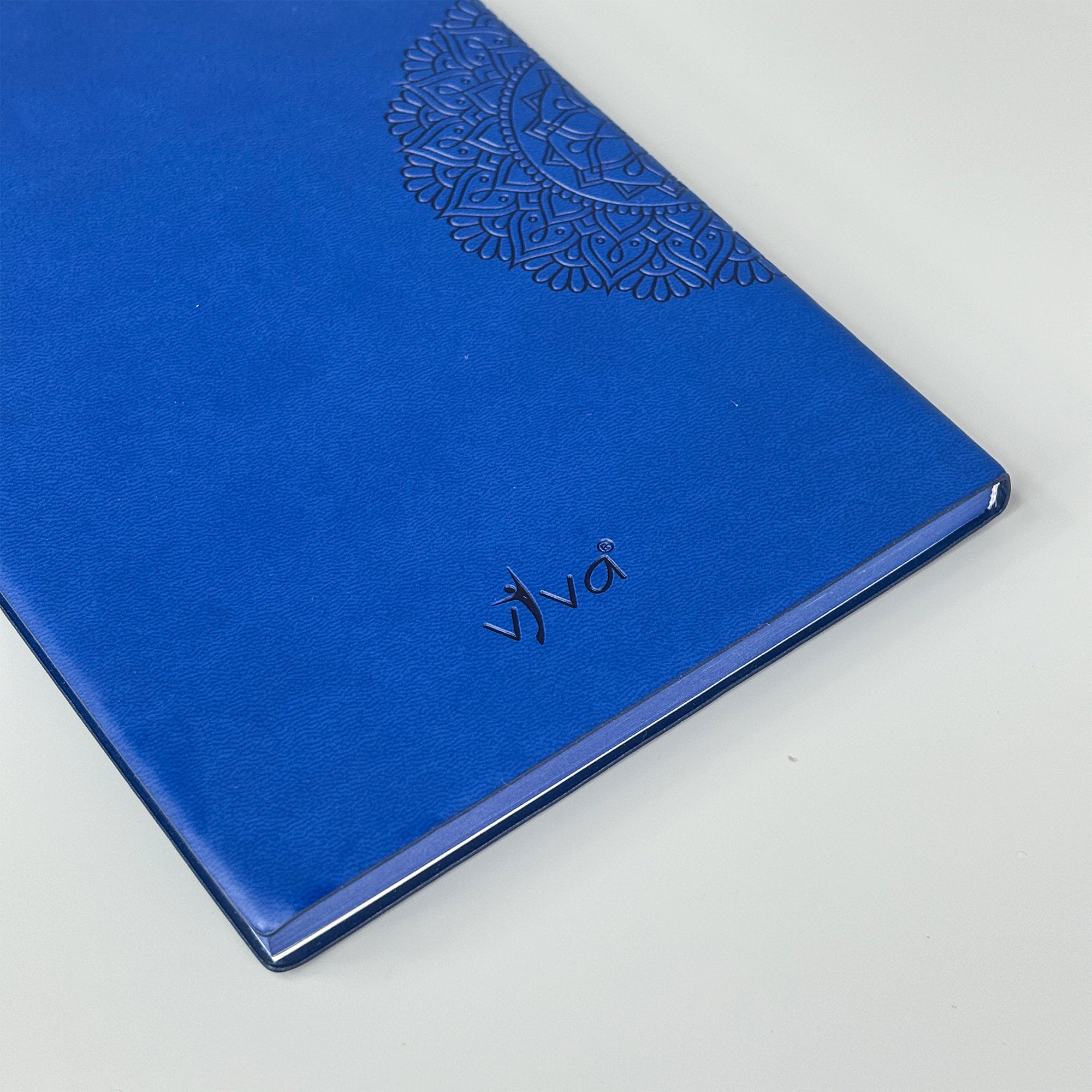 Mandala Design Leather A5 Journal Notebook - Premium Journal Notebook - Viva Diaries 