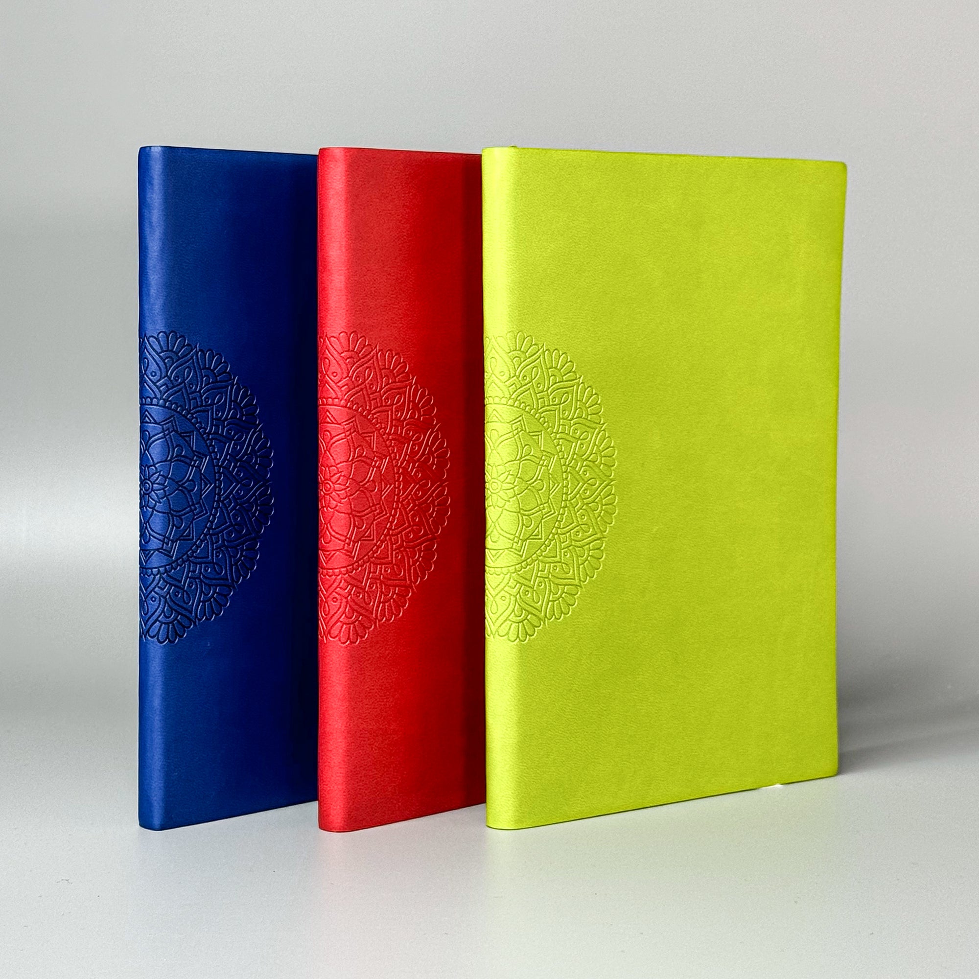 Mandala Design Leather A5 Journal Notebook - Premium Journal Notebook - Viva Diaries 
