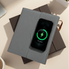 Sparq Smart Wireless Charging 8000 mAh Powerbank Notebook (Free Name Personalisation) - Grey