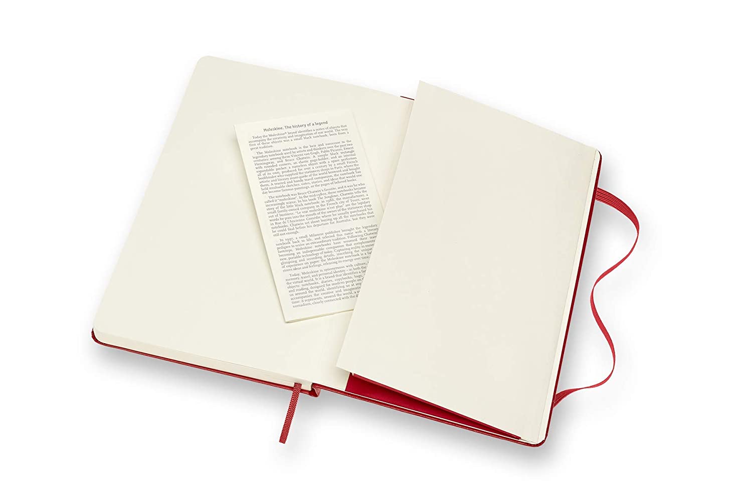 Moleskine Notebook (Hard Cover) – A5 Large Red