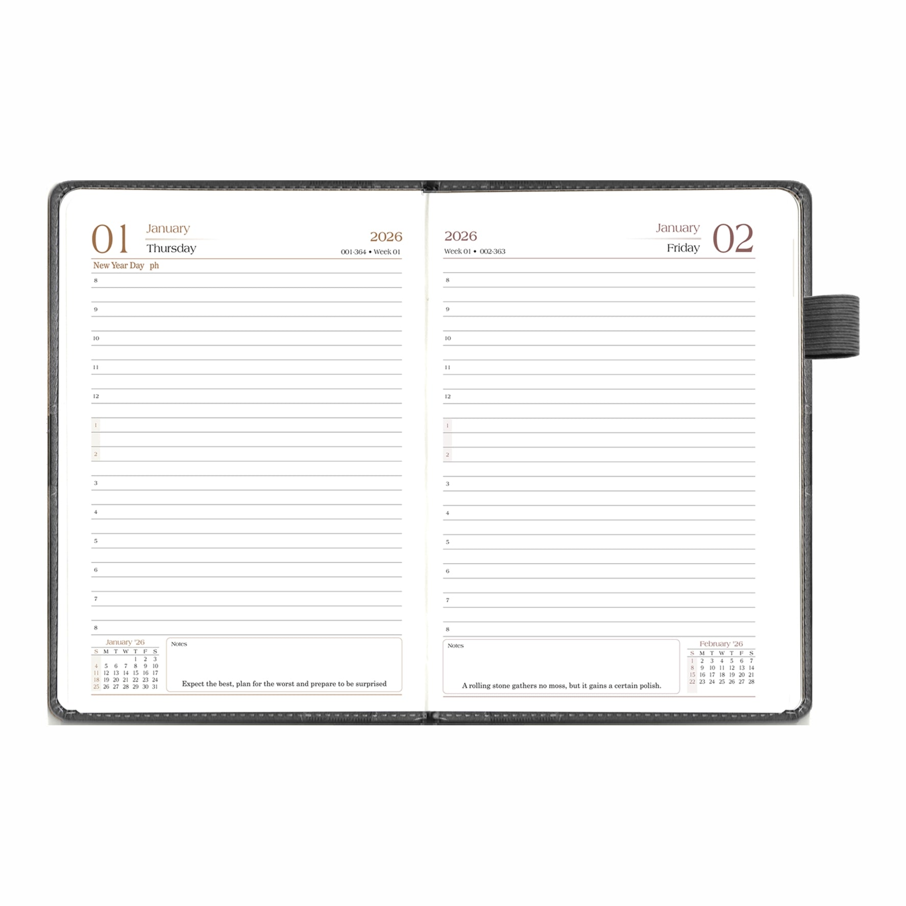 SPECTRA - A5 DATED DIARY 2026