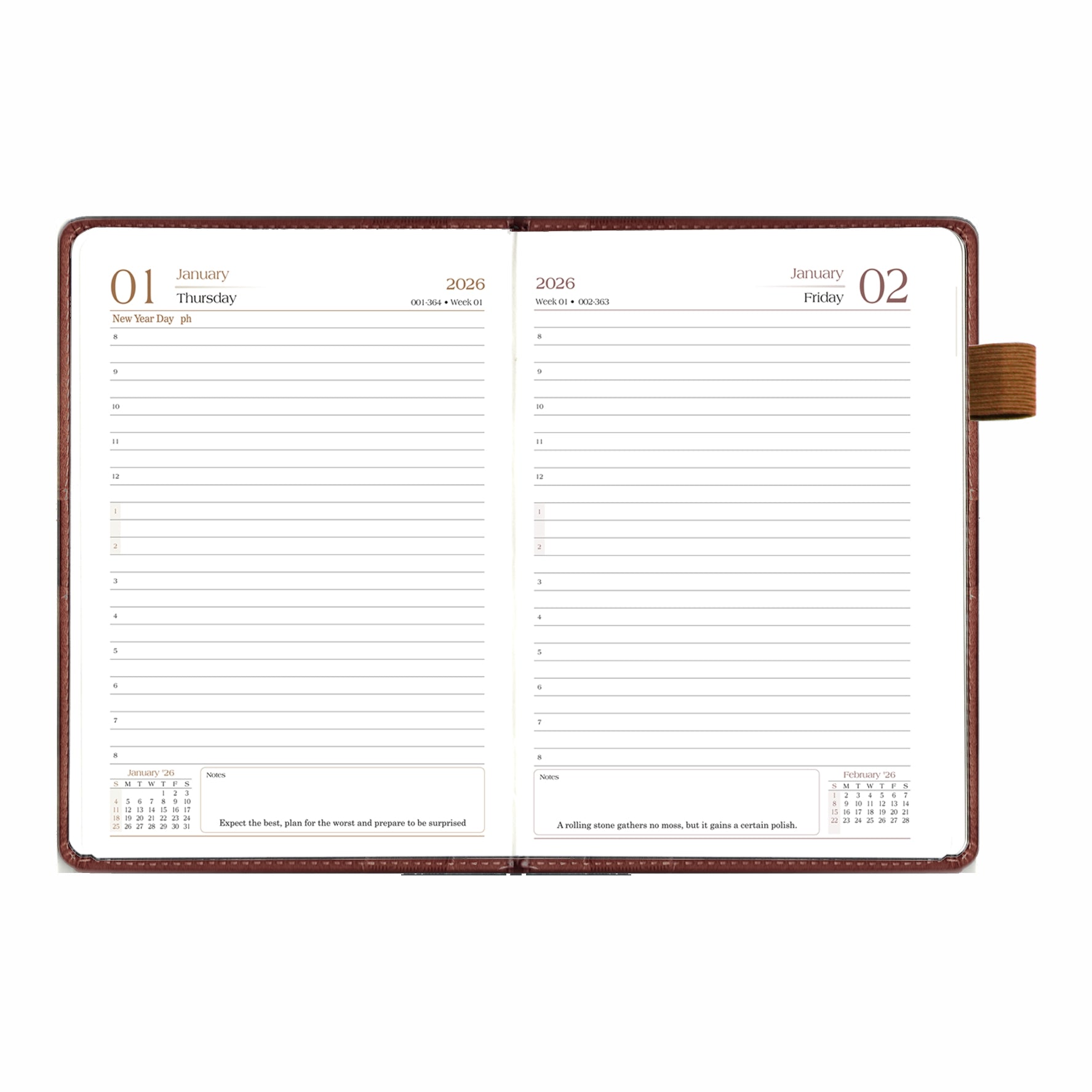 SPECTRA - A5 DATED DIARY 2026