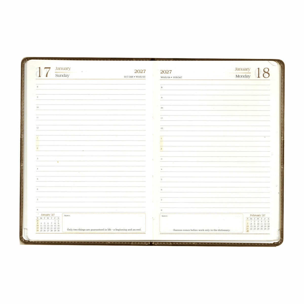 PENORA - A5 DATED DIARY 2027
