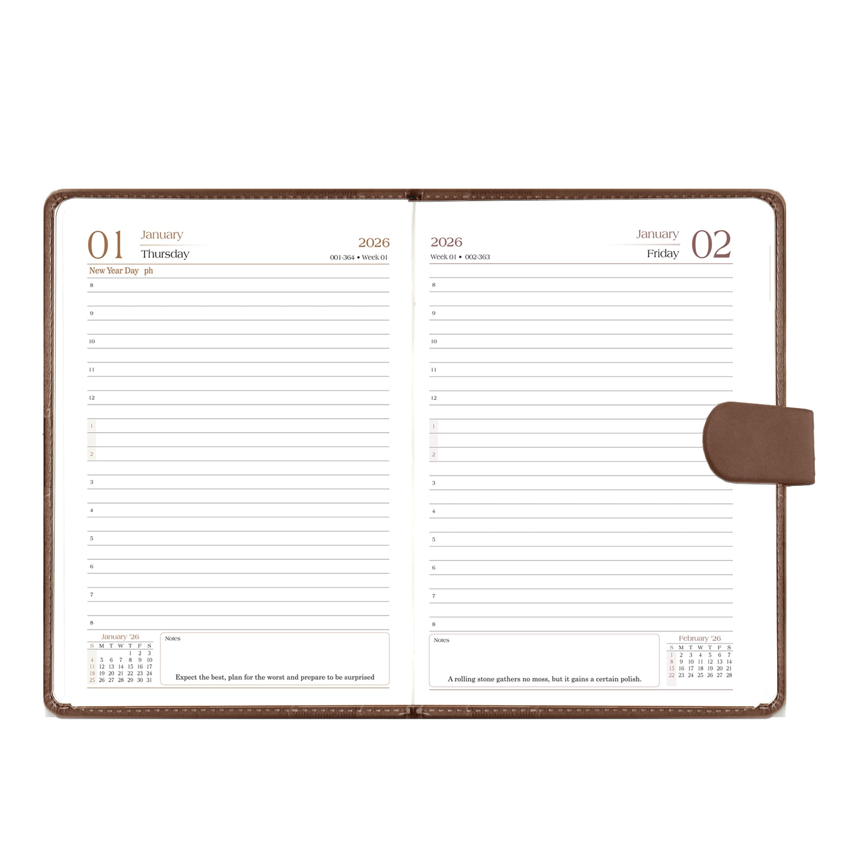 PENORAMA - A5 DATED DIARY 2026