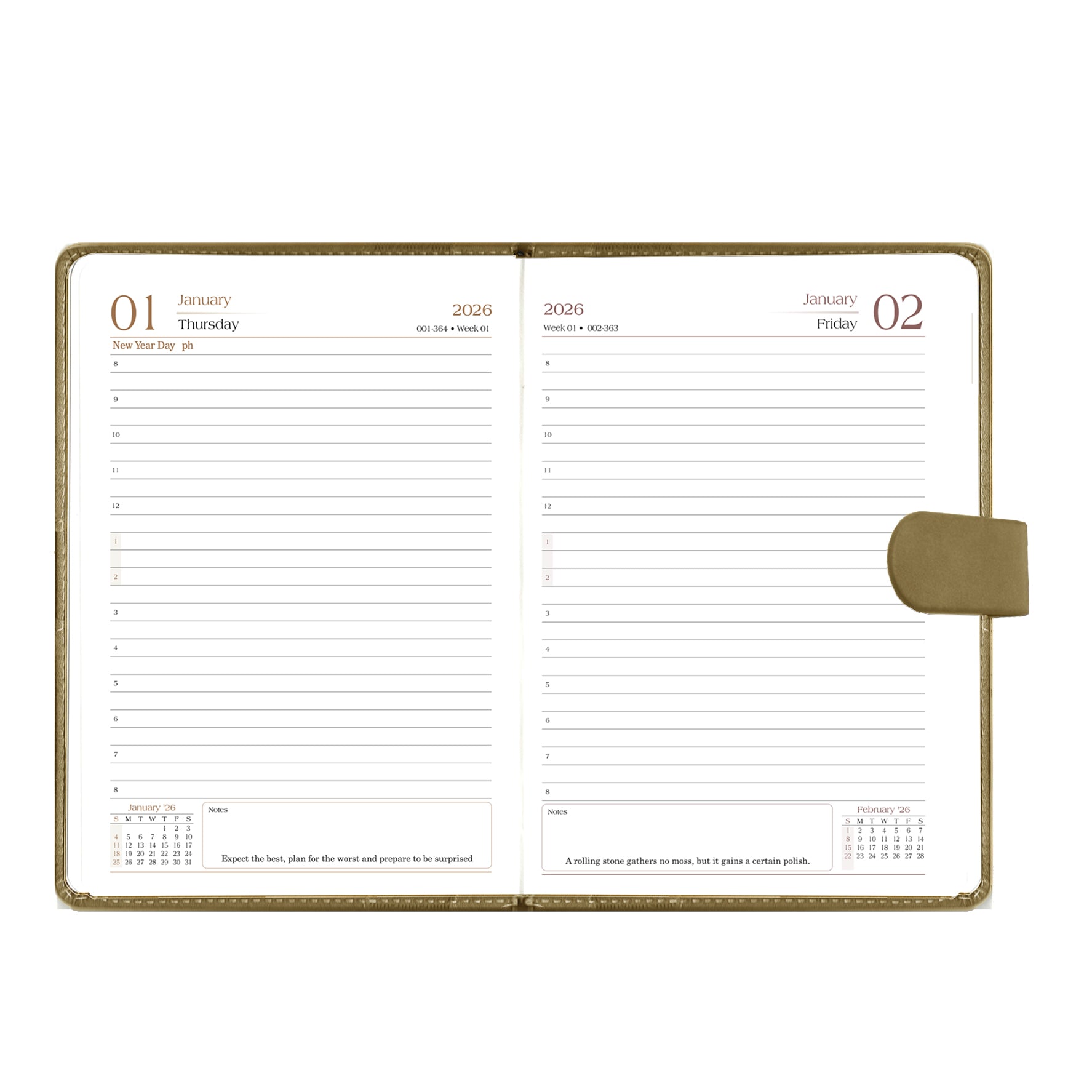 PENORAMA - A5 DATED DIARY 2026