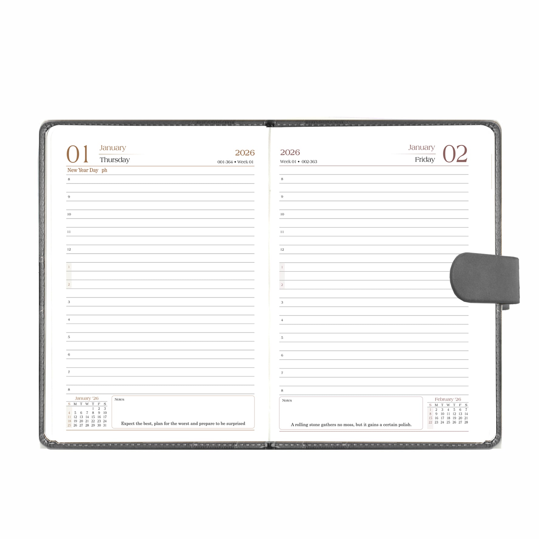 PENORAMA - A5 DATED DIARY 2026