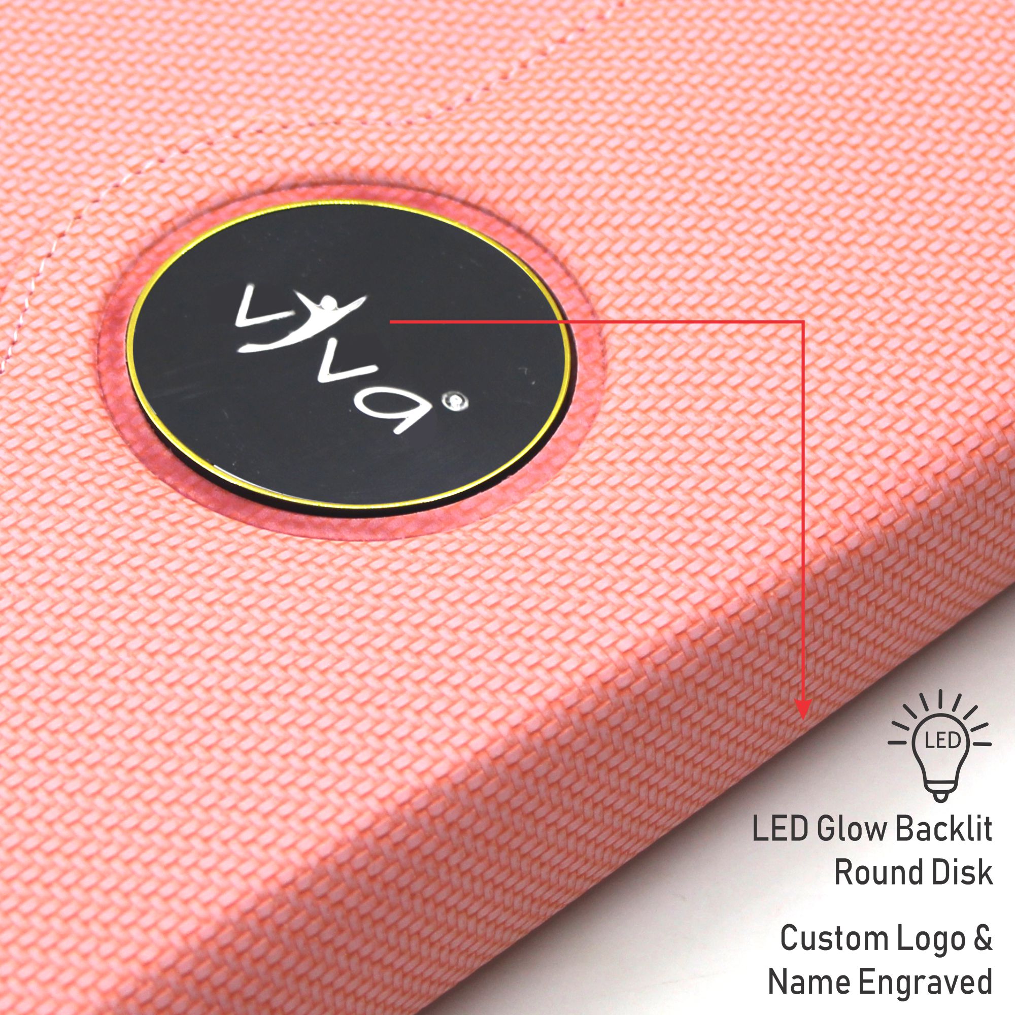 Sparq Smart Wireless Charging 8000 mAh Powerbank Notebook (Free Name Personalisation) - Pink