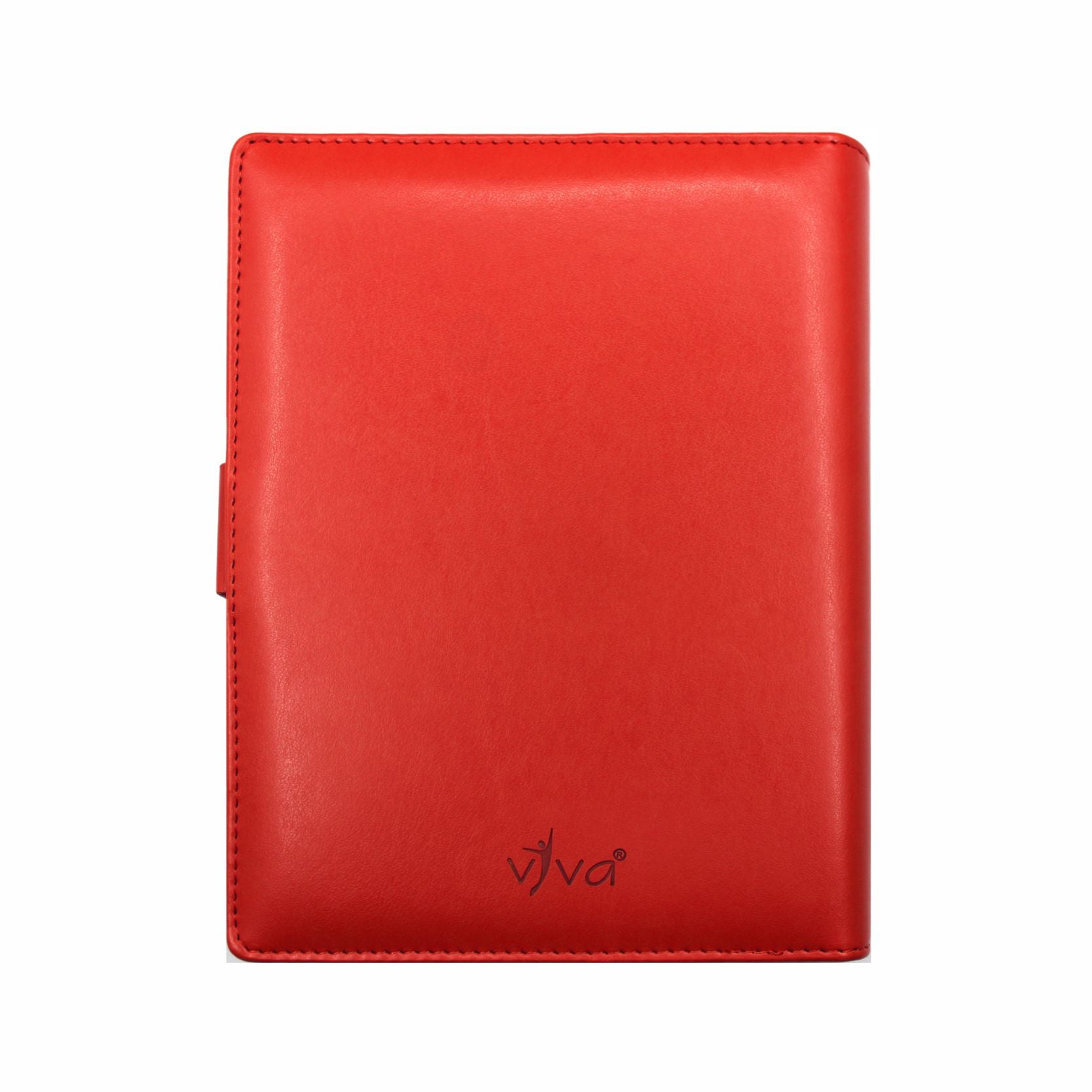 Next Gen - Smart Wireless Charging 8000 mAh Powerbank Notebook with 16 GB Pendrive - (Free Name Personalisation) - Red