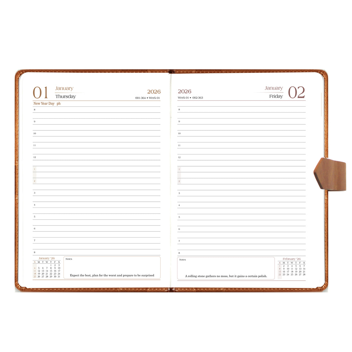 ORION - A5 DATED DIARY 2026