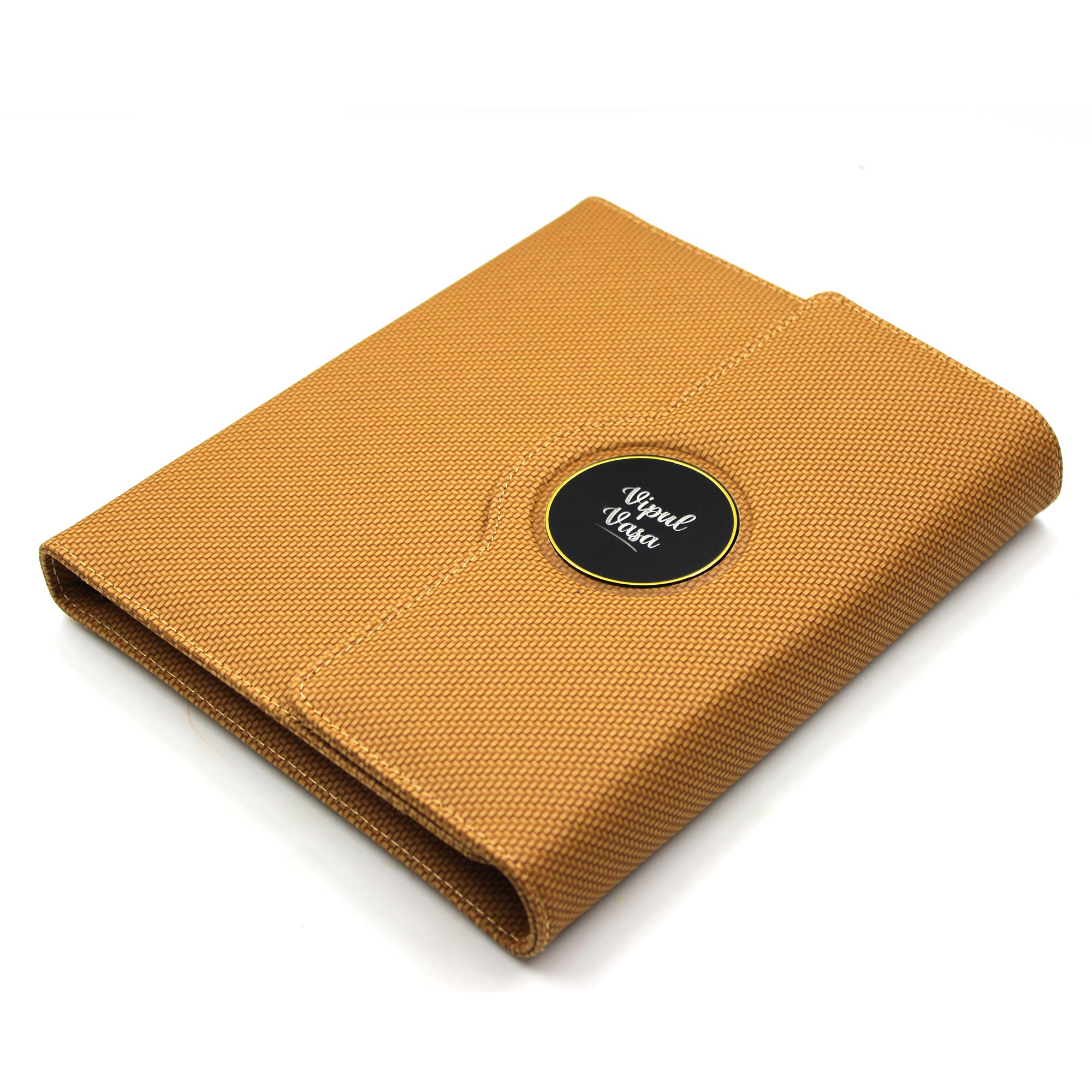 Sparq Smart Wireless Charging 8000 mAh Powerbank Notebook (Free Name Personalisation) - Tan